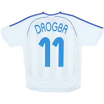 2006-07 Chelsea Away Shirt Drogba #11 - 6/10 - (L.Boys)