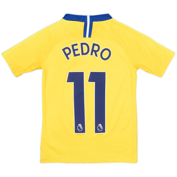 2018-19 Chelsea Away Shirt Pedro #11 - 8/10 - (S.Boys)