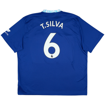 2022-23 Chelsea Home Shirt T.Silva #6 - 9/10 - (XXL)