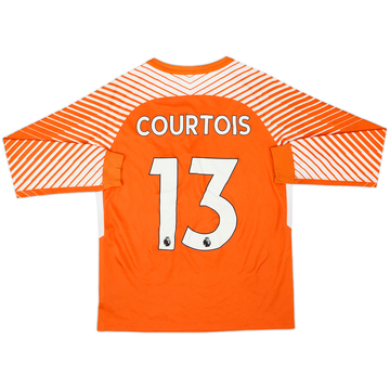 2017-18 Chelsea GK Full Kit Courtois #13 - 5/10 - (XL.Boys)