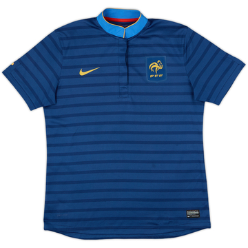 2012-13 France Women's Match Issue Home Shirt #11