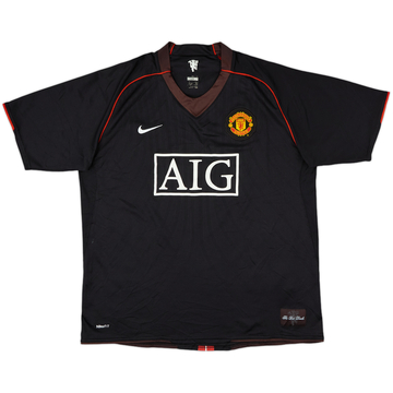 2007-08 Manchester United Away Shirt - 4/10 - (XL)