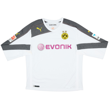 2013-15 Borussia Dortmund Third L/S Shirt - 8/10 - (XL)