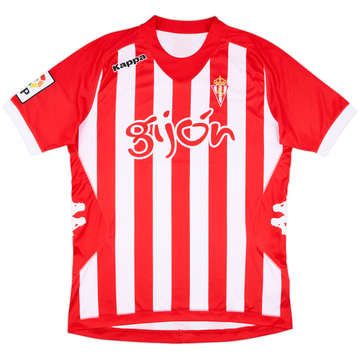 2012-13 Sporting Gijon Home Shirt - 9/10 - (XL)