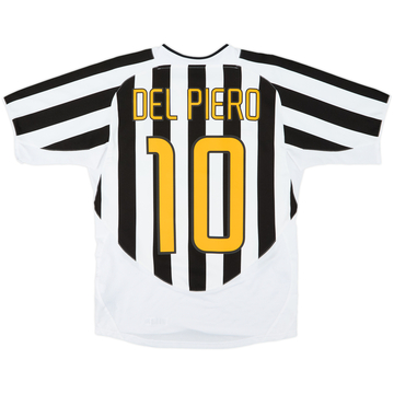 2003-04 Juventus Home Shirt Del Piero #10 - 6/10 - (S)
