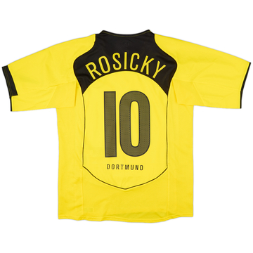 2004-05 Borussia Dortmund Home Shirt Rosicky #10 - 6/10 - (M)