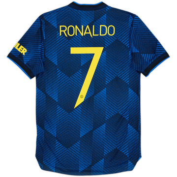 2021-22 Manchester United Authentic Third Shirt Ronaldo #7 - 9/10 - (S)