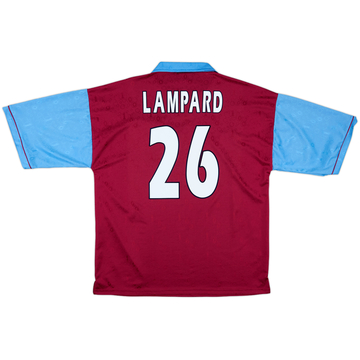 1995-97 West Ham Centenary Home Shirt Lampard #26 - 8/10 - (XL)