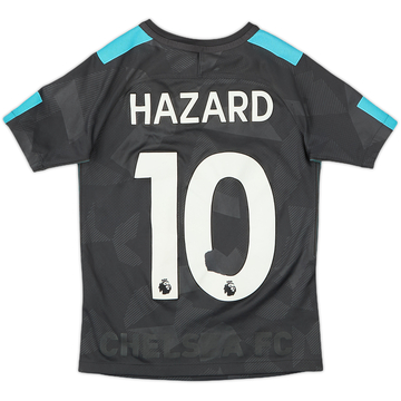 2017-18 Chelsea Third Shirt Hazard #10 - 5/10 - (S.Boys)
