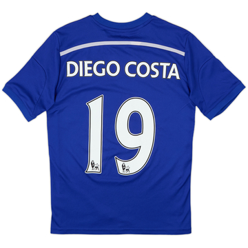 2014-15 Chelsea Home Shirt Diego Costa #19 - 10/10 - (L.Boys)