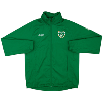 2012-13 Ireland Umbro Hooded Rain Jacket - 6/10 - (M)