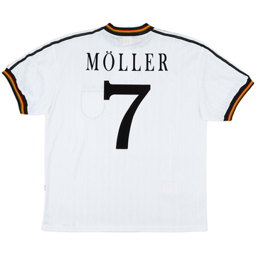 1996-98 Germany Home Shirt Moller #7 - 8/10 - (XL)