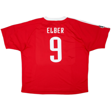 2000-01 Bayern Munich CL Home Shirt Elber #9 - 4/10 - (XXL)
