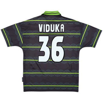 1998-99 Celtic Away Shirt Viduka #36 - 8/10 - (M)