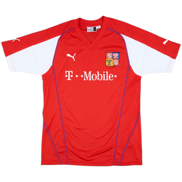 2003-04 Czech Republic Home Shirt - 6/10 - (L)