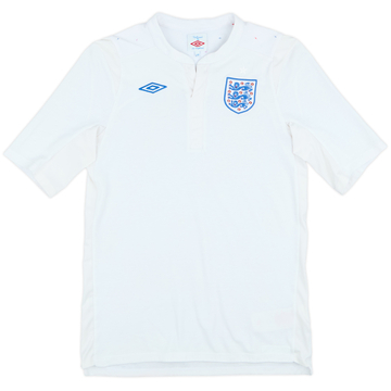2010-11 England Home Shirt - 7/10 - (M.Boys)