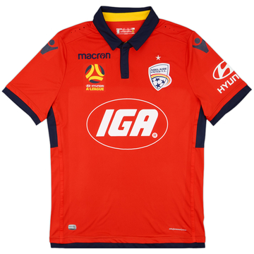 2017-18 Adelaide United Home Shirt - 8/10 - (L)