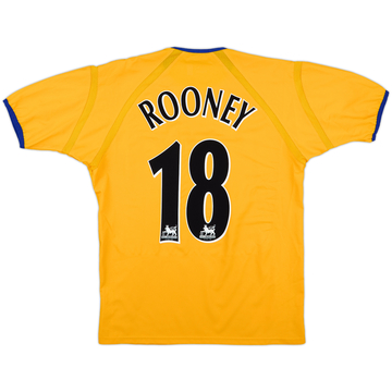 2003-04 Everton Away Shirt Rooney #18 - 8/10 - (S)