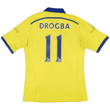 2014-15 Chelsea Away Shirt Drogba #11 - 6/10 - (M)