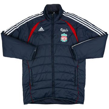 2006-07 Liverpool adidas Padded Bench Coat - 7/10 - (M)