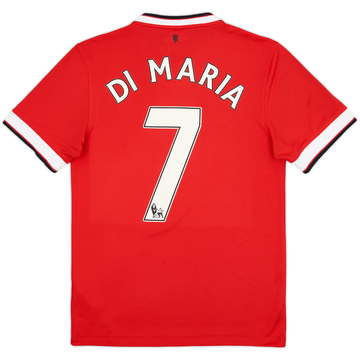 2014-15 Manchester United Home Shirt Di Maria #7 - 6/10 - (S)
