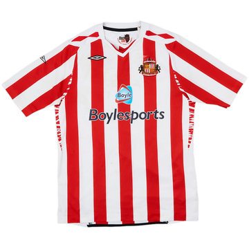 2007-08 Sunderland Home Shirt - 5/10 - (XL.Boys)