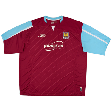 2005-07 West Ham Home Shirt - 4/10 - (XXL)