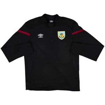 2019-20 Burnley Umbro 1/4 Zip Drill Top - 9/10 - (L)