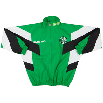 1996-97 Celtic Umbro Track Jacket - 8/10 - (L.Boys)