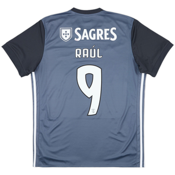 2017-18 Benfica Away Shirt Raul #9 - 7/10 - (L)
