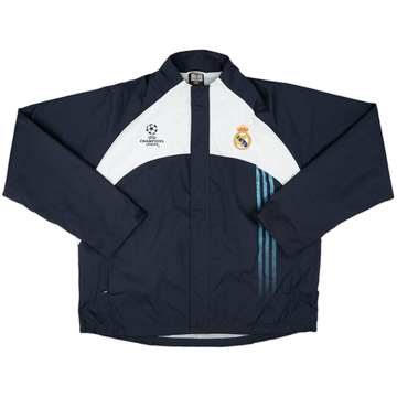 2003-04 Real Madrid adidas CL Rain Jacket - 7/10 - (L/XL)