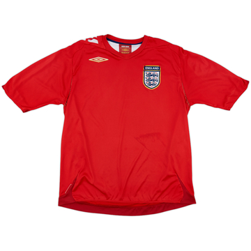 2006-08 England Away Shirt - 4/10 - (XL)
