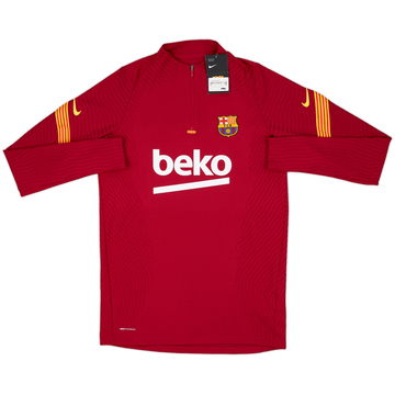 2020-21 Barcelona Nike Vaporknit 1/4 Zip Training Top (M)