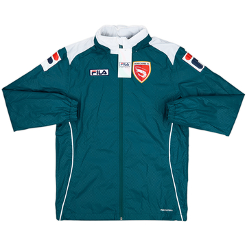 2013-14 Morecambe Fila Hooded Rain Jacket (XL.Boys)
