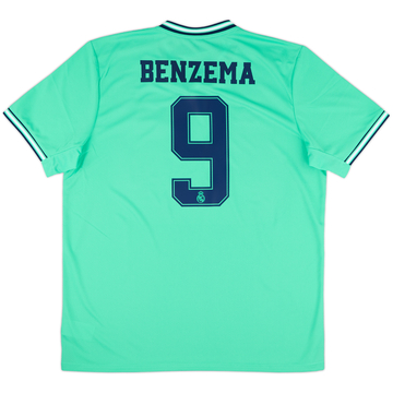 2019-20 Real Madrid Third Shirt Benzema #9 (XL)