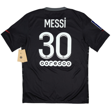 2021-22 Paris Saint-Germain Third Shirt Messi #30 (M)