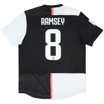 2019-20 Juventus Player Issue Home Shirt Ramsey #8 (L)