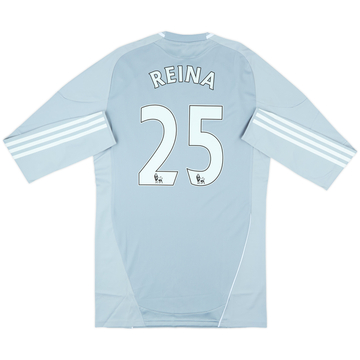 2010-12 Liverpool Player Issue TechFit GK Shirt Reina #25 (XL)