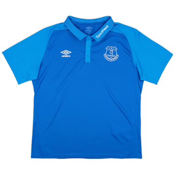 2018-19 Everton Umbro Polo Shirt - 9/10 - (XL)