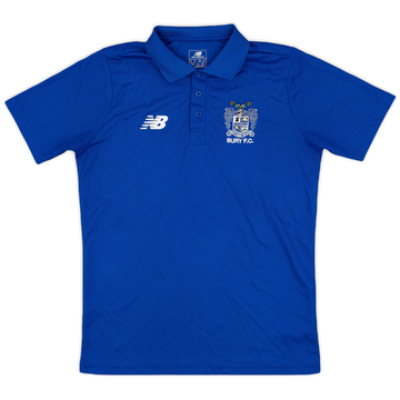 2015-16 Bury FC New Balance Polo Shirt - 8/10 - (M)