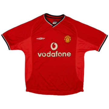 2000-02 Manchester United Home Shirt - 5/10 - (Y)