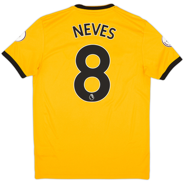 2018-19 Wolves Home Shirt Neves #8 - 5/10 - (S)