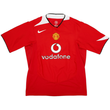 2004-06 Manchester United Home Shirt - 5/10 - (L)