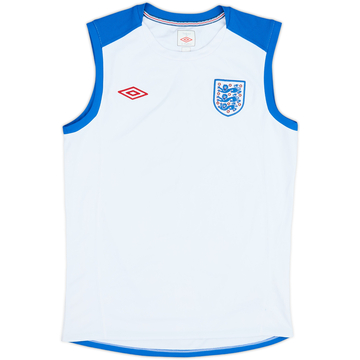 2010-11 England Umbro Training Vest - 10/10 - (L)
