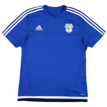 2015-16 Cardiff City adizero Training Shirt - 7/10 - (L)
