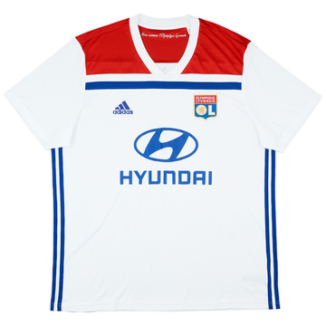 2018-19 Lyon Home Shirt - 9/10 - (XL)