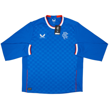 2022-23 Rangers Authentic Home L/S Shirt (XXL)