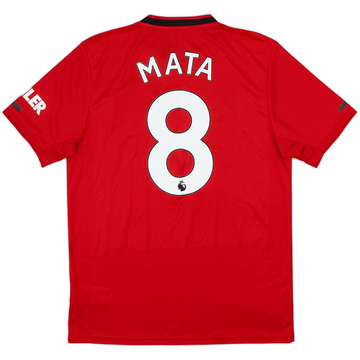 2019-20 Manchester United Home Shirt Mata #8 - 9/10 - (M)