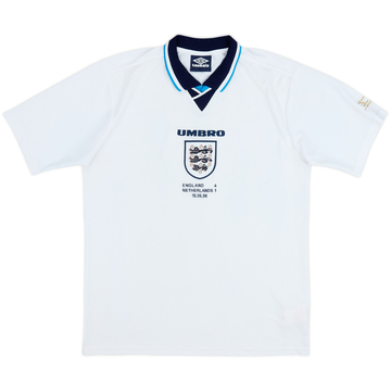 2010 England Umbro Retro '1996-98' Home Shirt - 8/10 - (L)