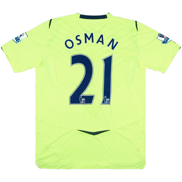 2008-09 Everton Match Issue Third Shirt Osman #21